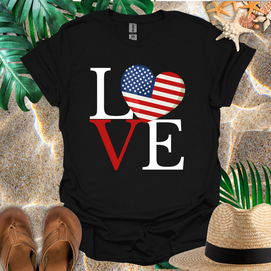 U.S.A. Love T-Shirt