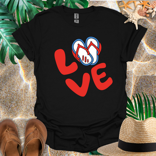 Love Flip Flops T-Shirt