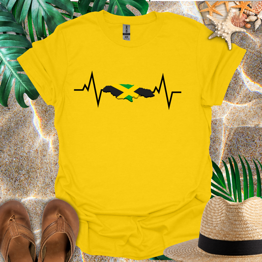 Jamaica Heart Rhythm T-Shirt
