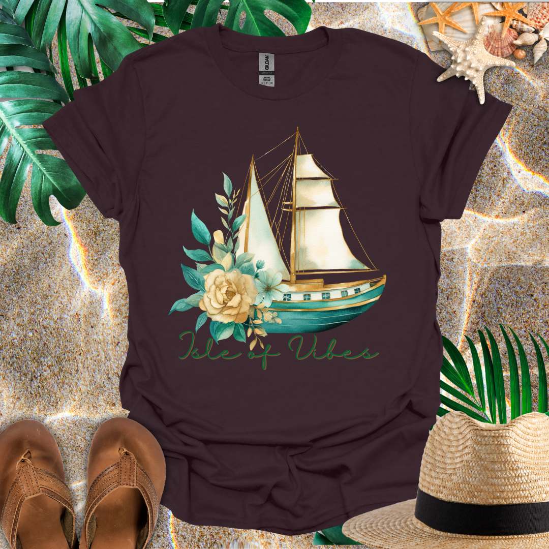 Isle of Vibes Boat T-Shirt