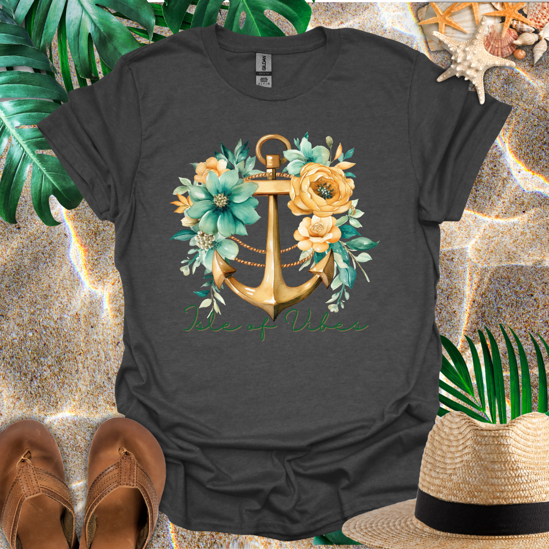 Isle of Vibes Anchor T-Shirt