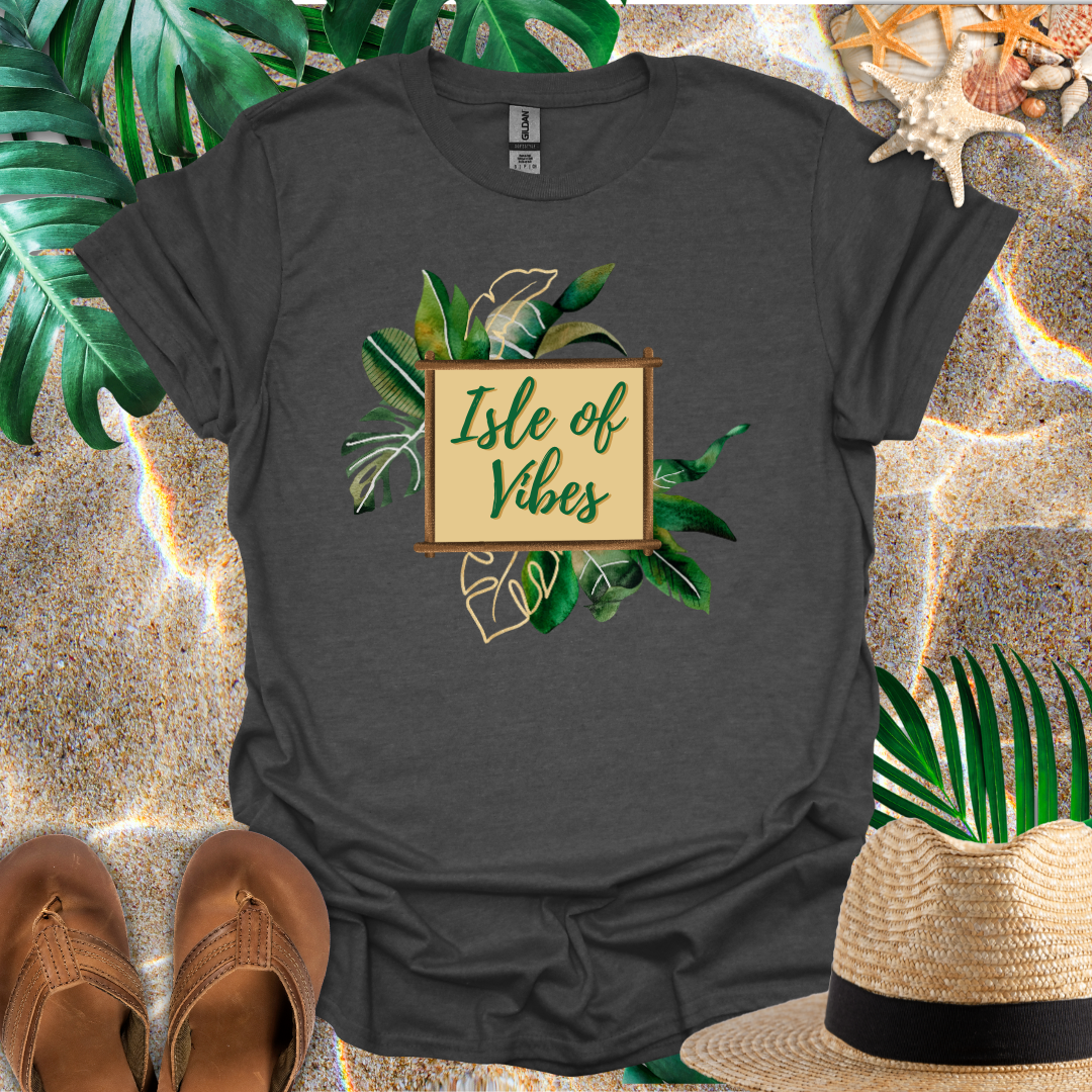 Isle of Vibes Leaves T-Shirt