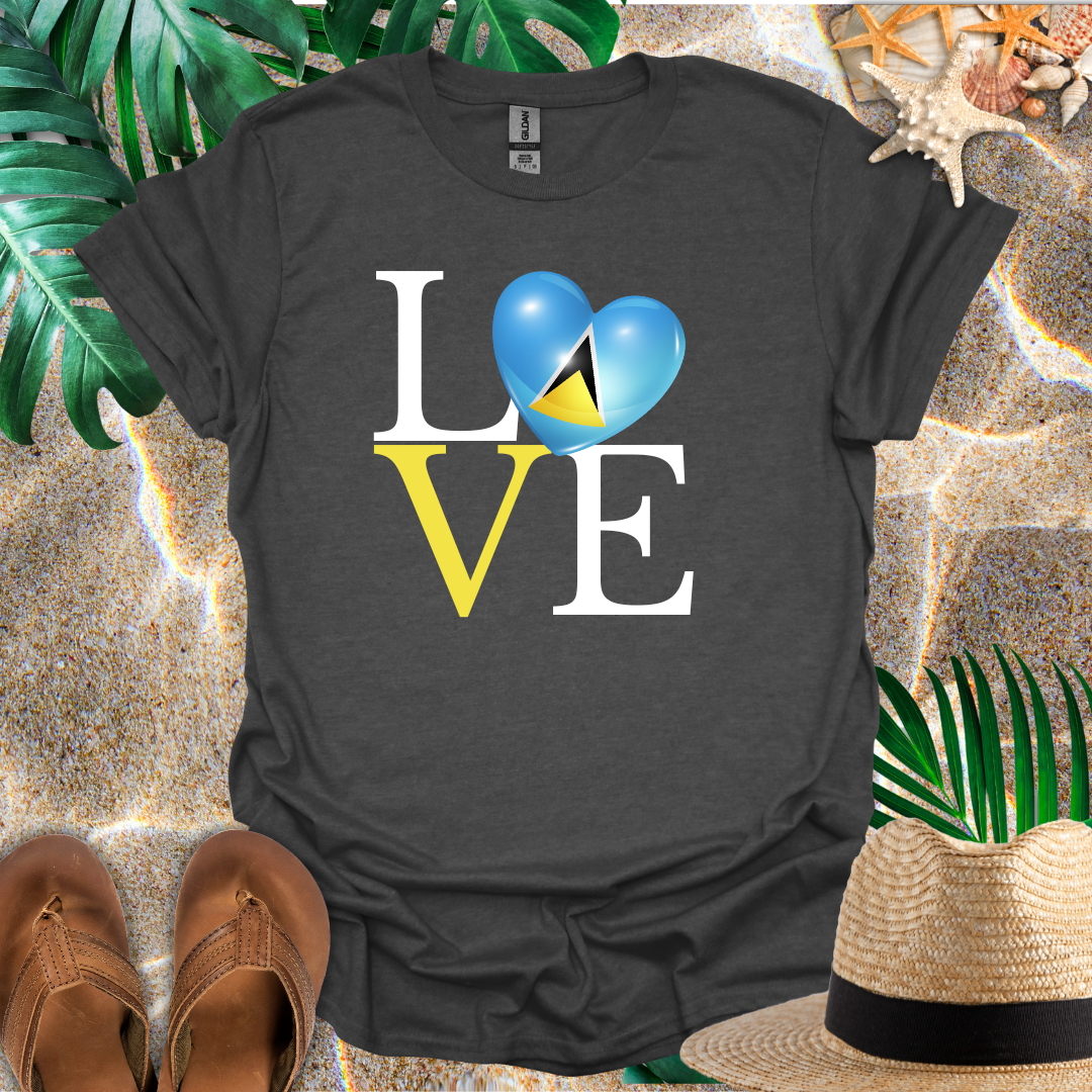 St. Lucia Love T-Shirt