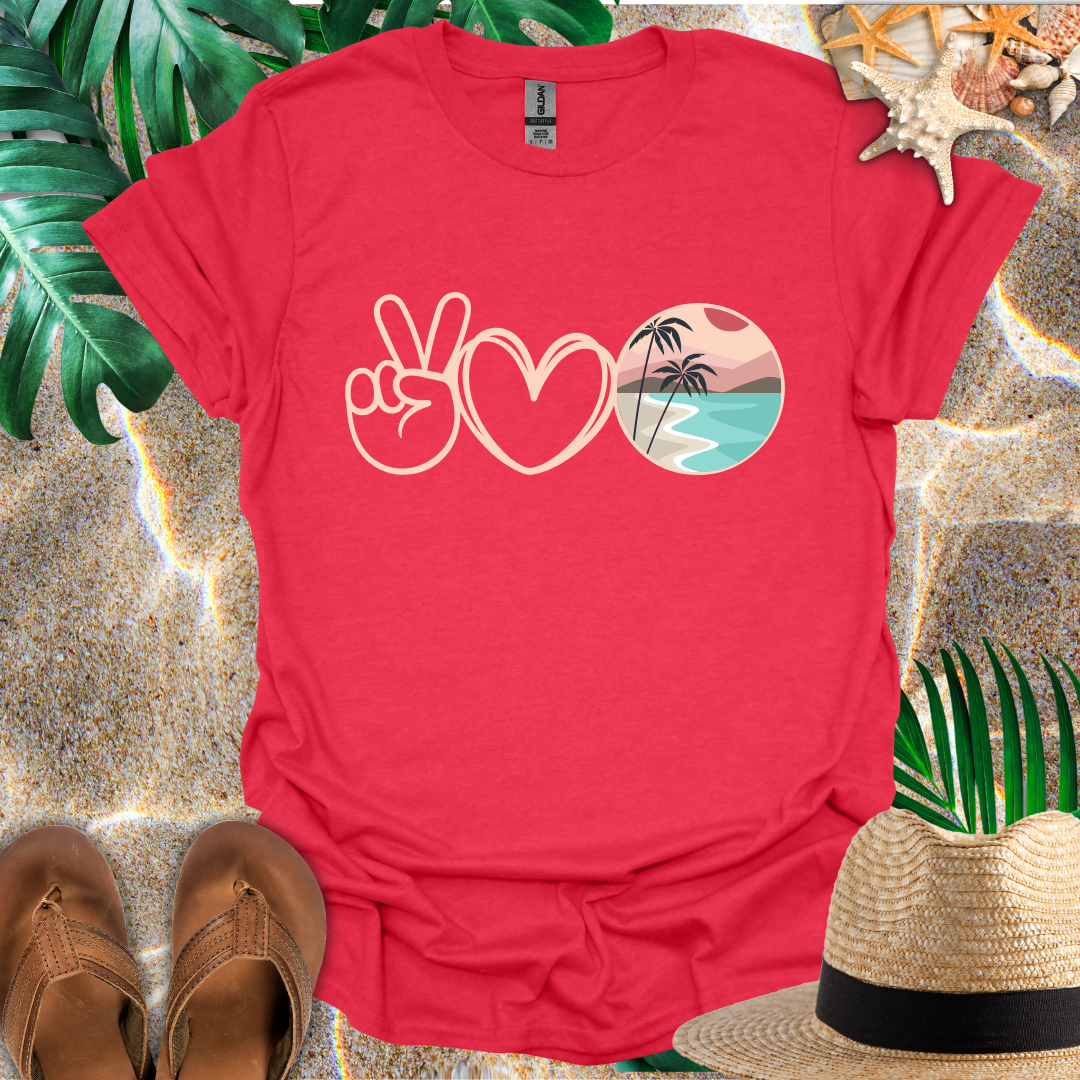 Peace.Love.Beach T-Shirt