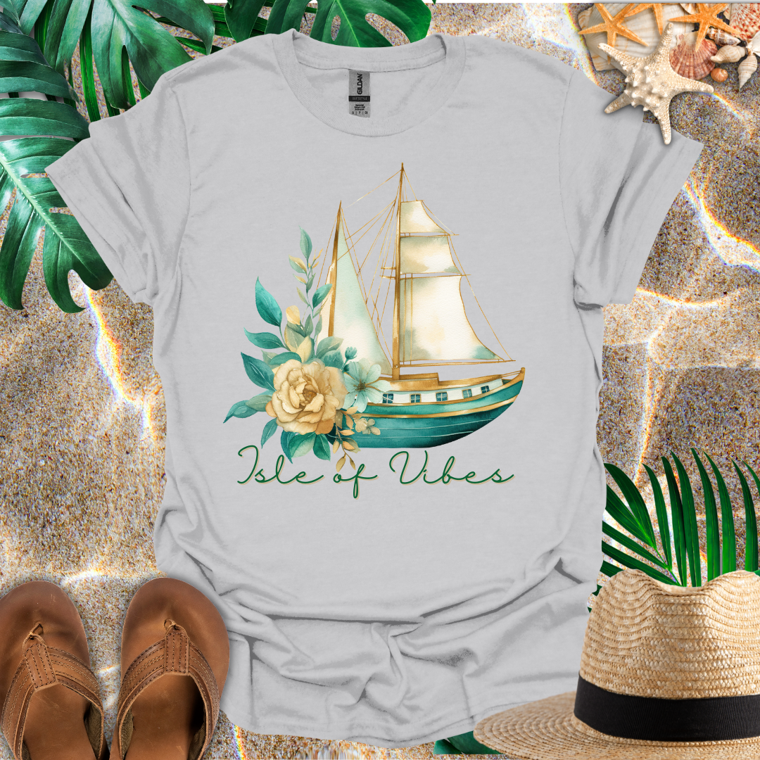 Isle of Vibes Boat T-Shirt