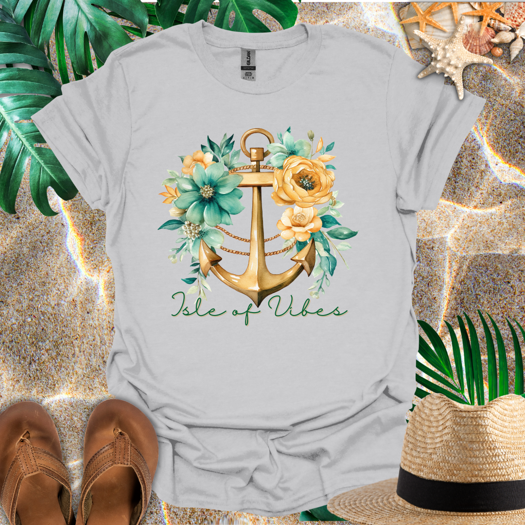 Isle of Vibes Anchor T-Shirt