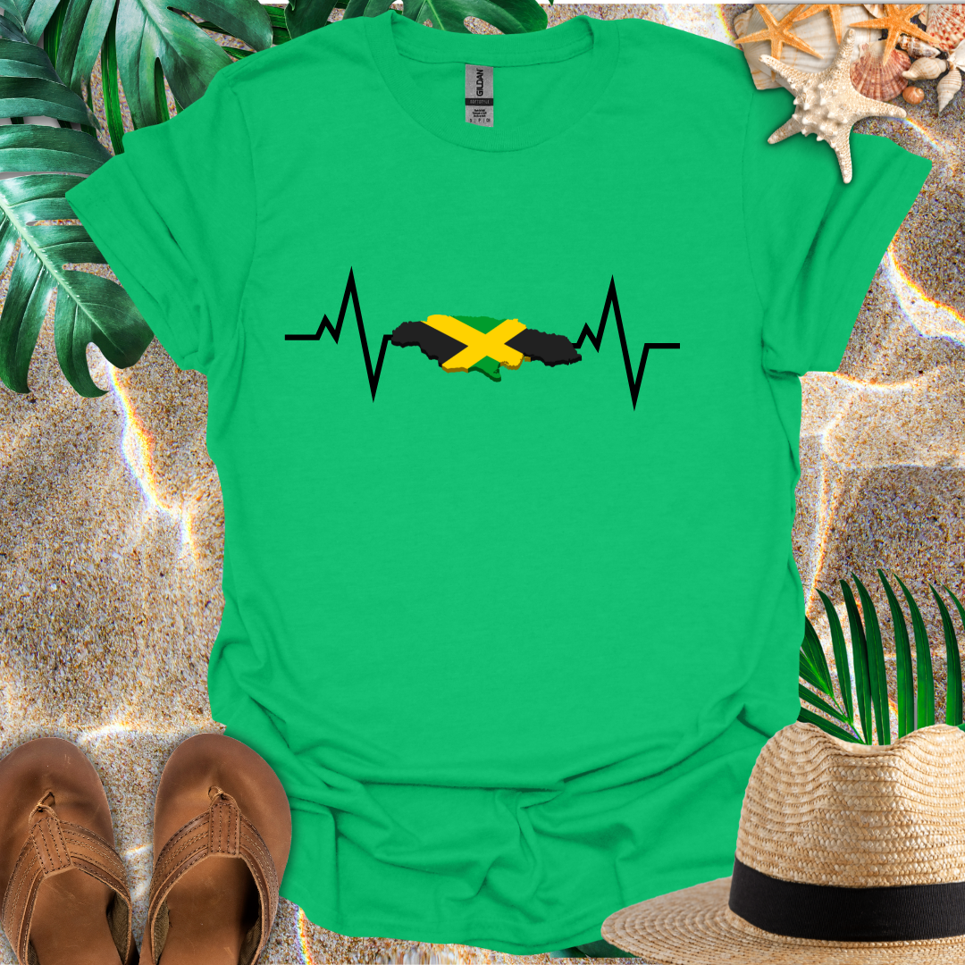 Jamaica Heart Rhythm T-Shirt