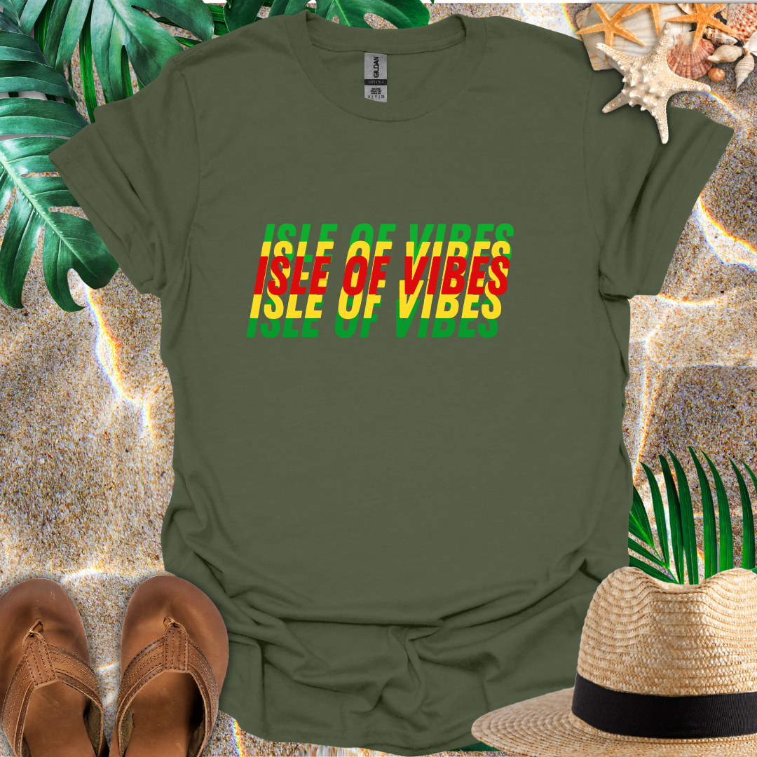 Isle of Vibes Rows T-Shirt