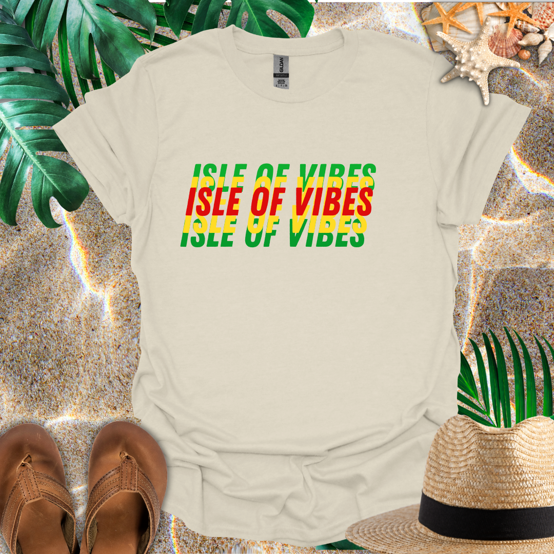 Isle of Vibes Rows T-Shirt