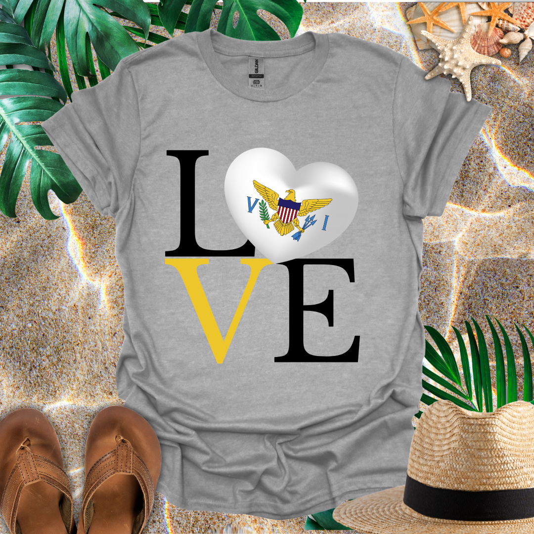 USVI Love T-Shirt