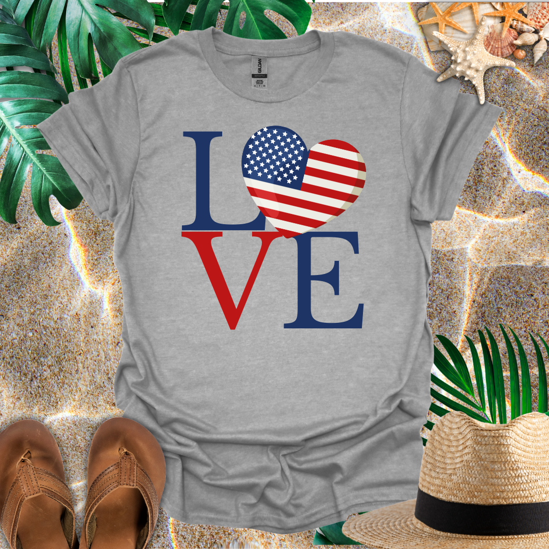 U.S.A. Love T-Shirt