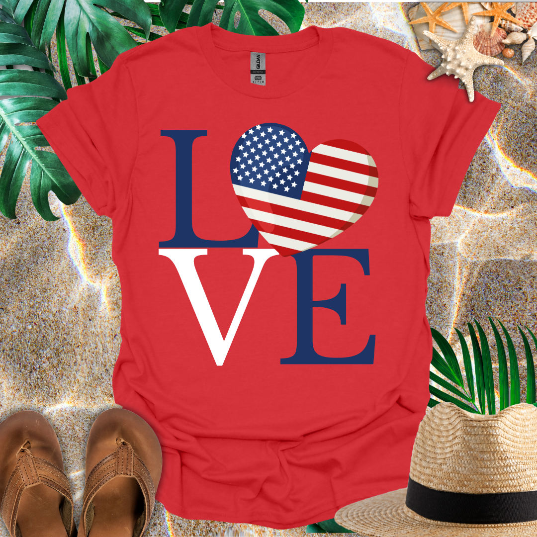 U.S.A. Love T-Shirt