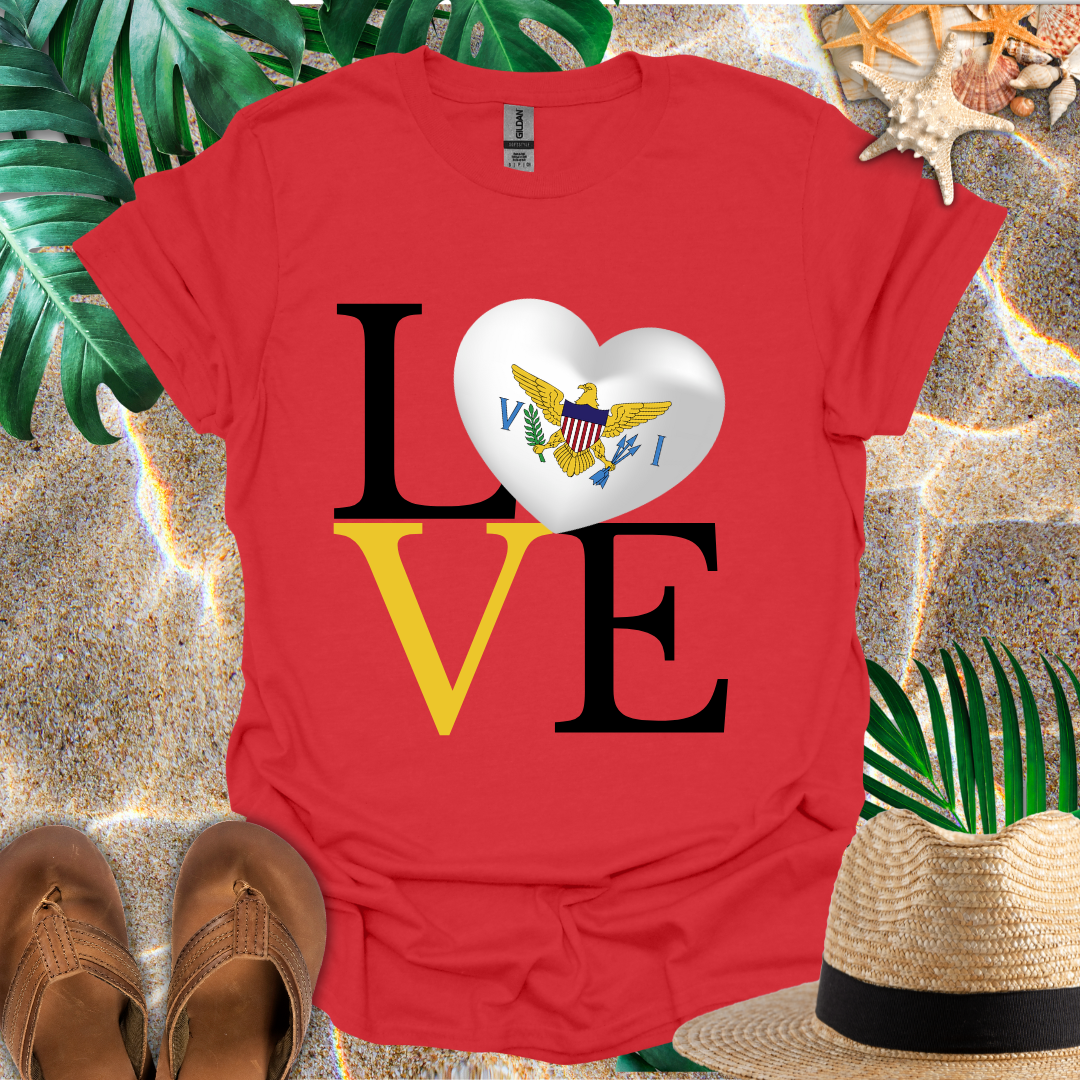 USVI Love T-Shirt