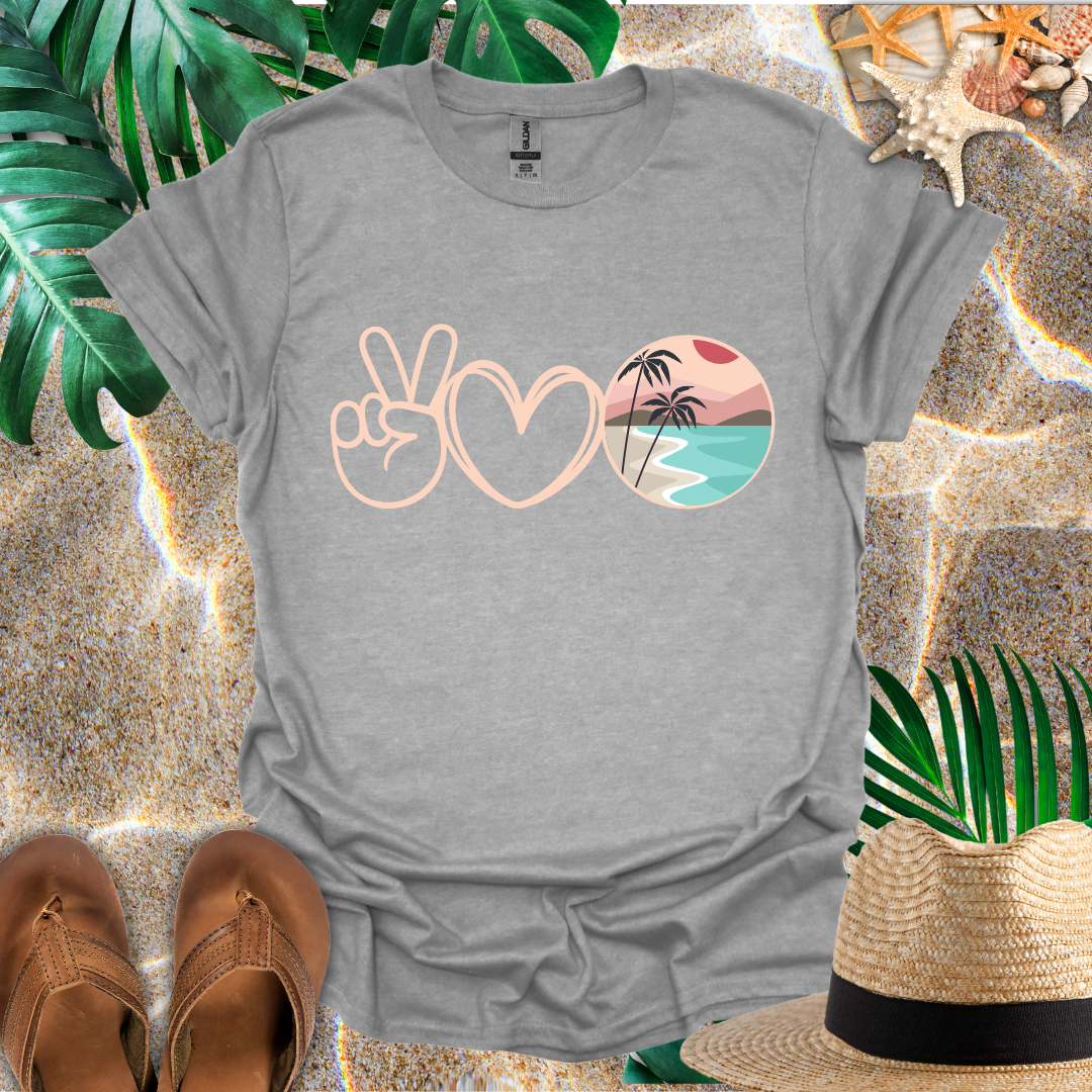 Peace.Love.Beach T-Shirt