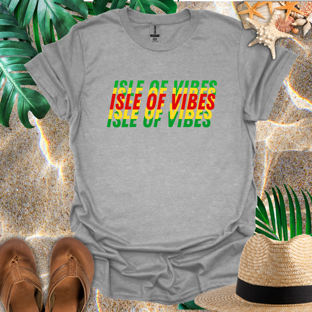 Isle of Vibes Rows T-Shirt