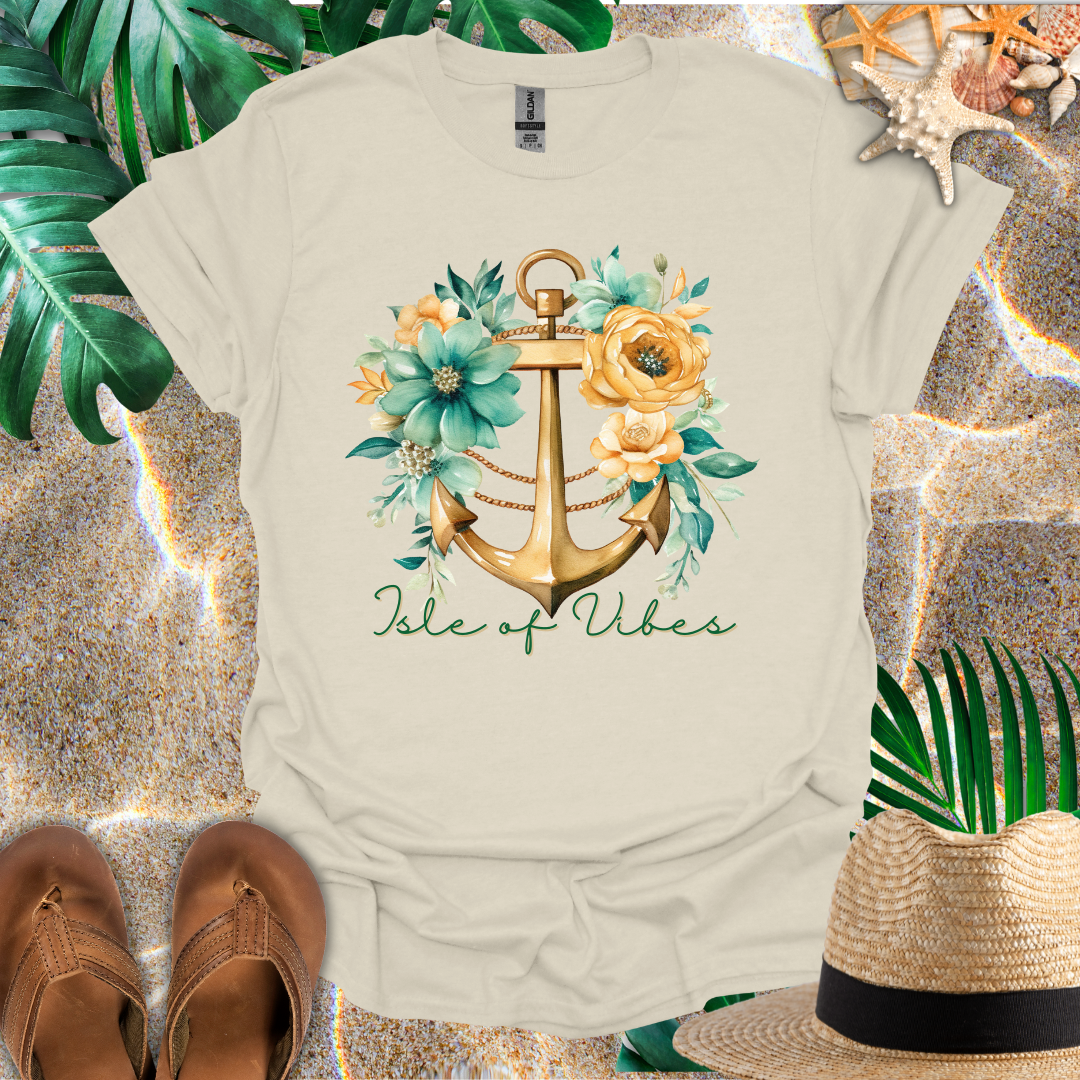 Isle of Vibes Anchor T-Shirt