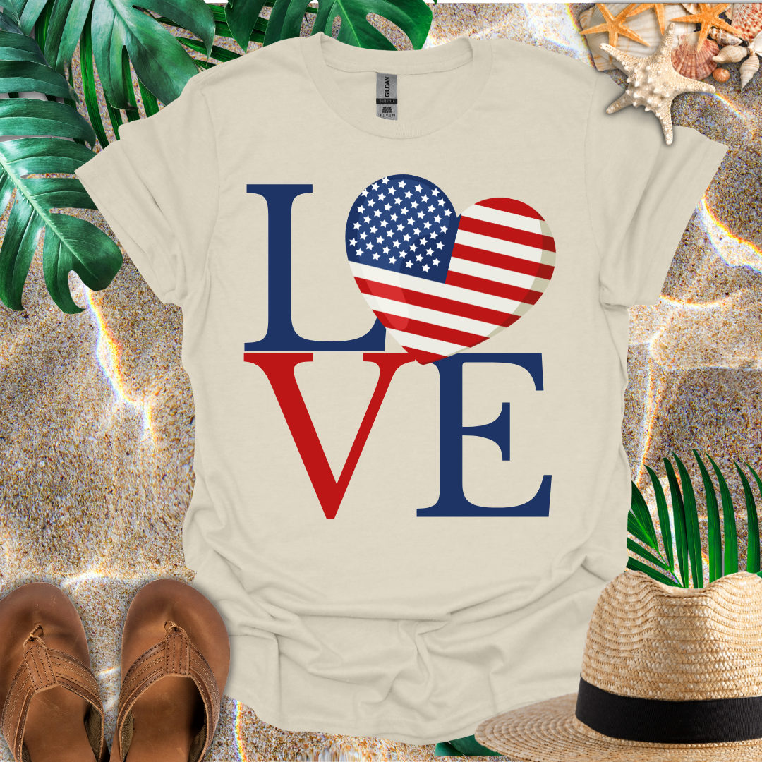 U.S.A. Love T-Shirt