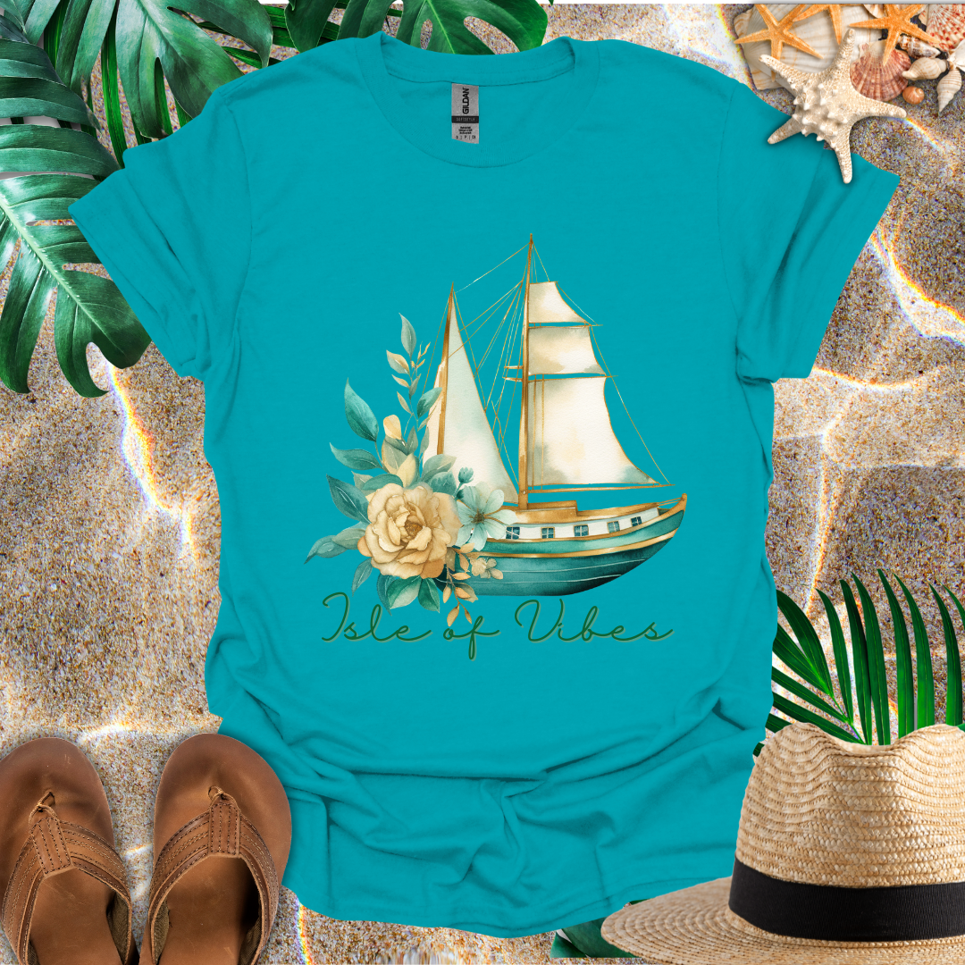Isle of Vibes Boat T-Shirt