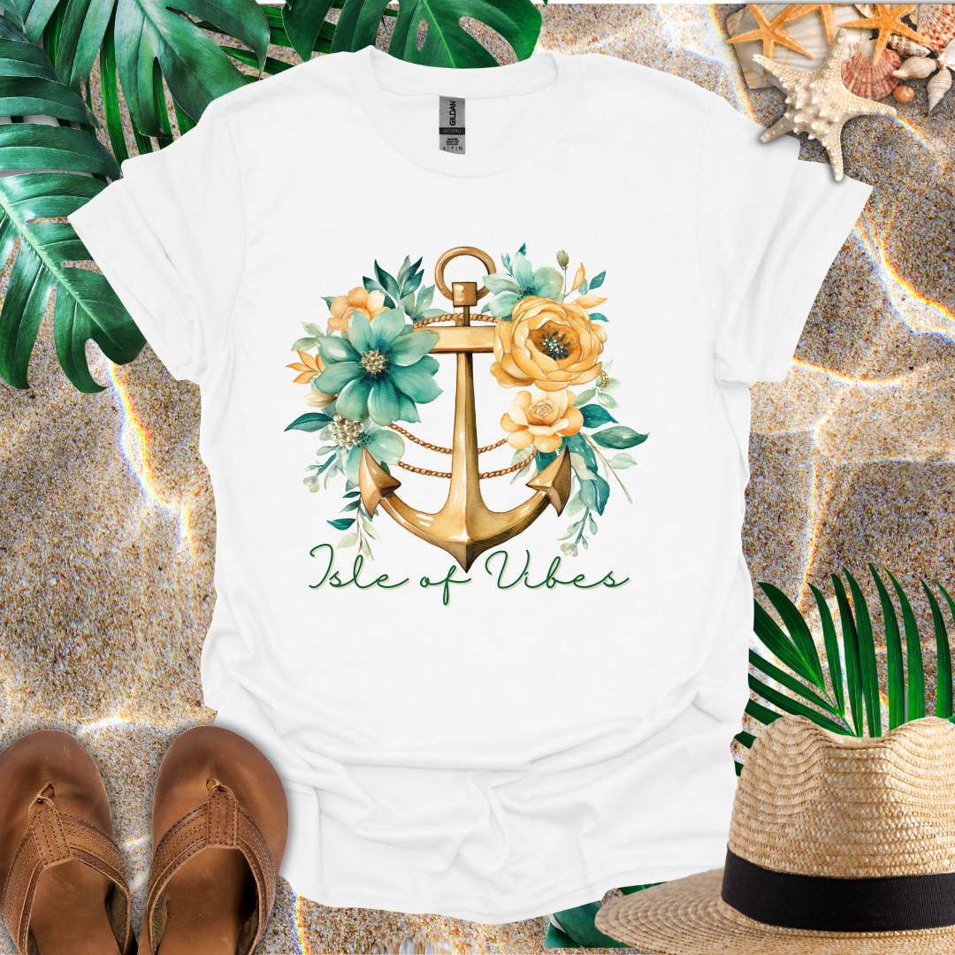 Isle of Vibes Anchor T-Shirt