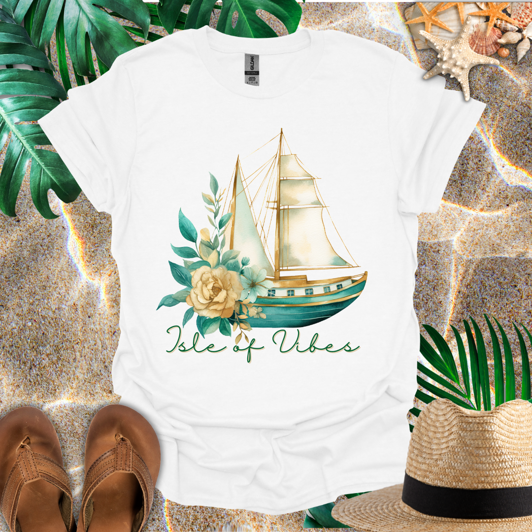 Isle of Vibes Boat T-Shirt