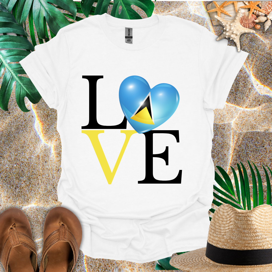 St. Lucia Love T-Shirt