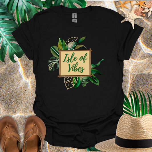 Isle of Vibes Leaves T-Shirt