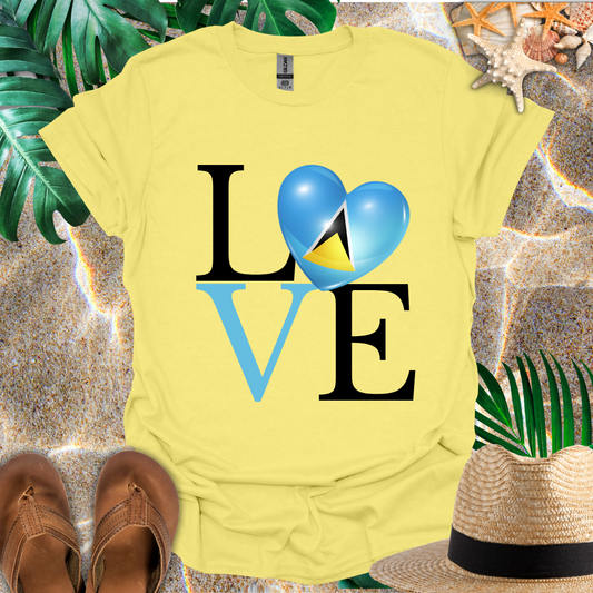 St. Lucia Love T-Shirt