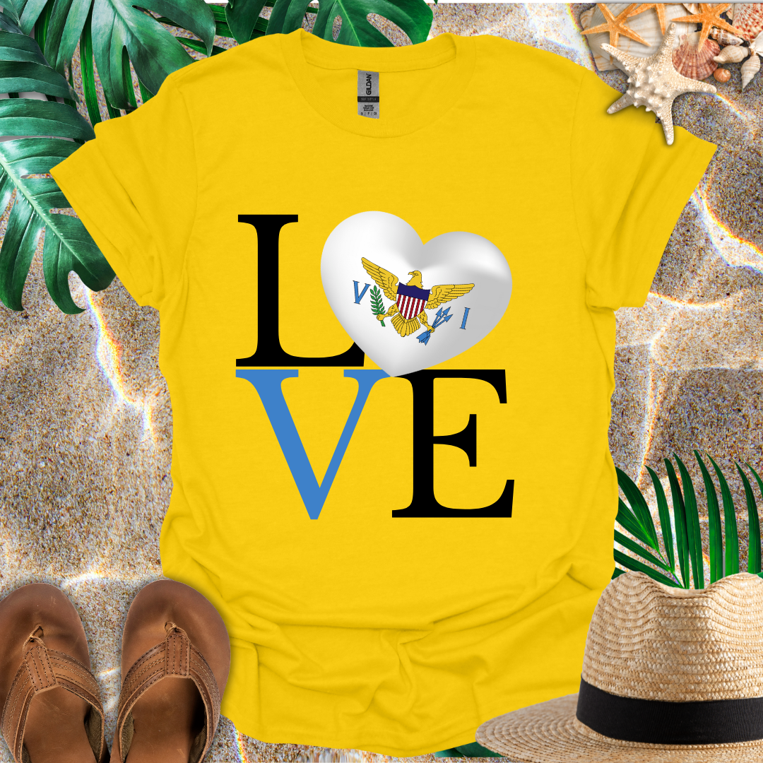 USVI Love T-Shirt