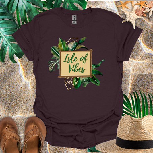 Isle of Vibes Leaves T-Shirt