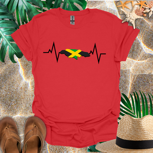 Jamaica Heart Rhythm T-Shirt