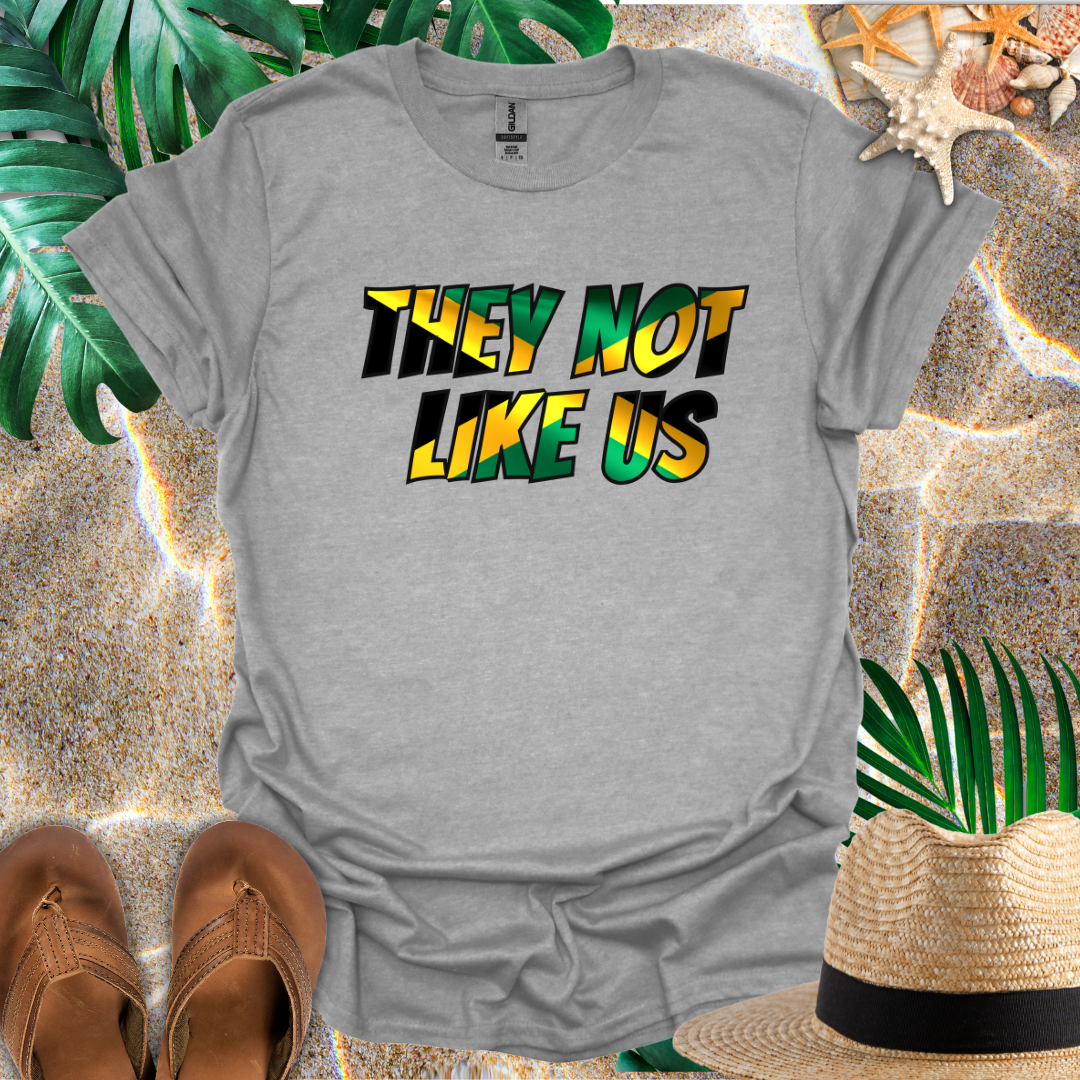 They Not Like Us Jamaica T-Shirt