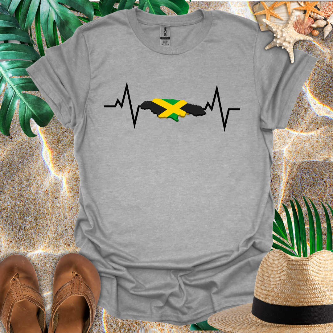 Jamaica Heart Rhythm T-Shirt