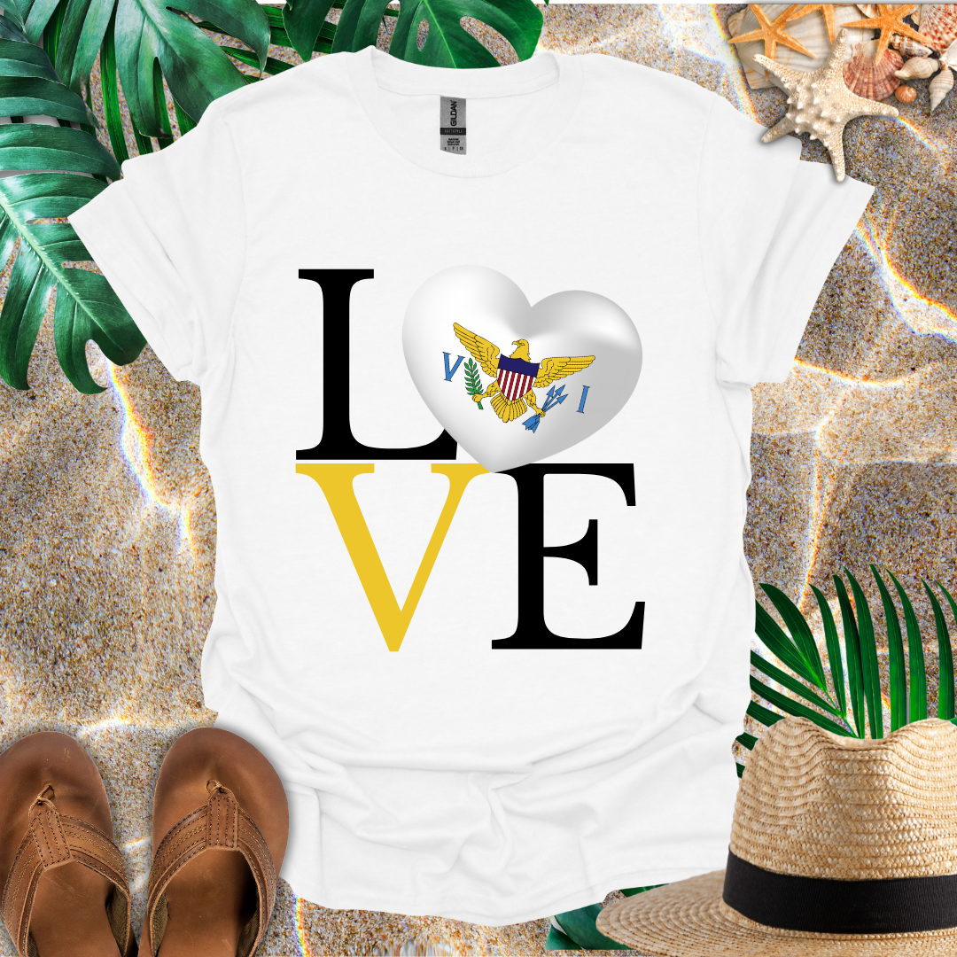USVI Love T-Shirt